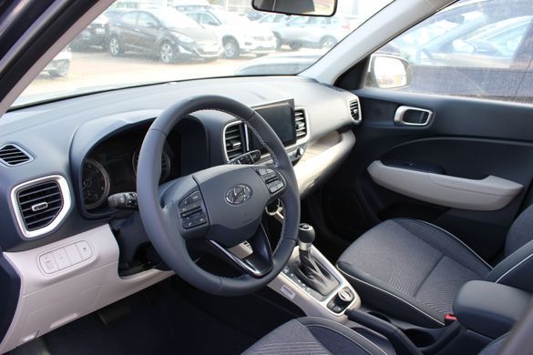 Новый Hyundai VENUE 2026, комплектация Elegance, цвет DENIM, двигатель 1.6 MPi AT (123 л.с.)