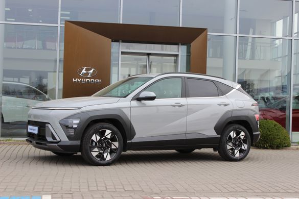 Під замовлення. Hyundai Kona Hybrid 2023, TOP, колір Cyber Gray, двигун 1.6 GDi HEV (141 к.с., гібрид)