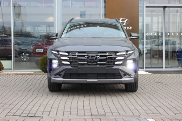 Новий Hyundai TUCSON Hybrid 2024, комплектація Top, колір Ecotronic Gray Pearl, Двигун 1.6 T-GDi HEV (215 к.с., бензин гібрид)