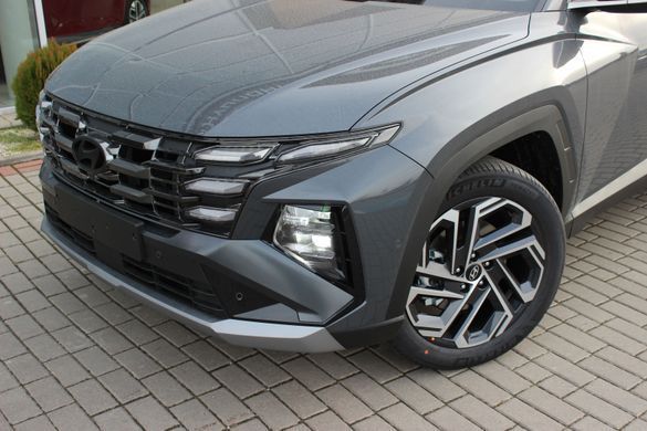 Новий Hyundai TUCSON Hybrid 2024, комплектація Top, колір Ecotronic Gray Pearl, Двигун 1.6 T-GDi HEV (215 к.с., бензин гібрид)