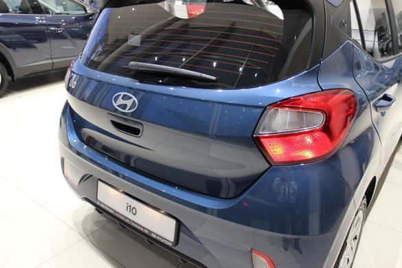Новий Hyundai i10 2024, комплектація Comfort, колір Vibrant Blue, двигун 1.2 MPi Kappa (бензин, 84 к.с.)