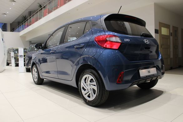 Новий Hyundai i10 2024, комплектація Comfort, колір Vibrant Blue, двигун 1.2 MPi Kappa (бензин, 84 к.с.)