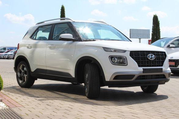 Hyundai VENUE 2023, Dynamic + литі диски R17, White, двигун 1.6 MPi AT (123 к.с.)
