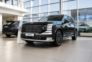 Новий Hyundai PALISADE 2025 Calligraphy 2.5 T-GDi HEV &mdash; Ecotronic Gray Pearl