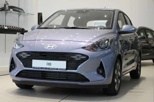 Під замовлення. Новий Hyundai i10 2024, комплектація Style, колір Meta Blue Pearl, двигун 1.2 MPi Kappa (бензин, 84 к.с.)