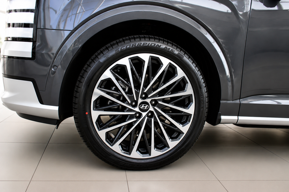 Новий Hyundai PALISADE 2025 Calligraphy 2.5 T-GDi HEV &mdash; Ecotronic Gray Pearl