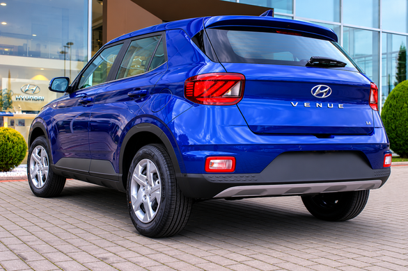 Новий Hyundai VENUE 2025, Express Plus 1.6 MPi AT &mdash; Intense Blue