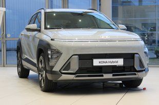 Нова Hyundai Kona Hybrid 2024, комплектація TOP, колір Cyber Gray, двигун 1.6 GDi HEV (141 к.с., гібрид)