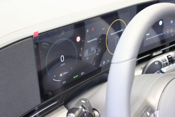 Нова Hyundai Kona Hybrid 2024, комплектація TOP, колір Cyber Gray, двигун 1.6 GDi HEV (141 к.с., гібрид)