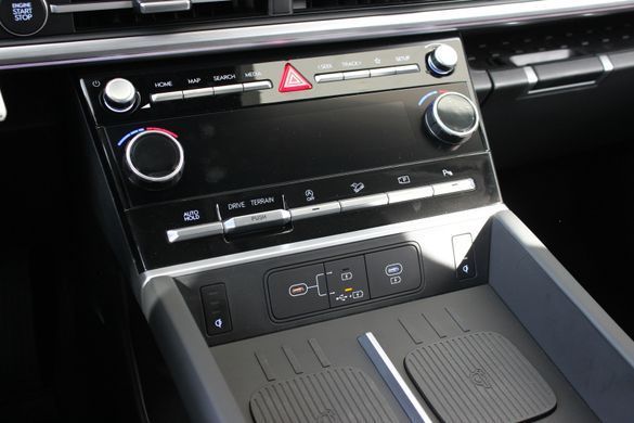 Под заказ. Абсолютно новый Hyundai SANTA FE 2026, комплектация Top Panorama, цвет Cyber ​​Sage, двигатель 2.5 Turbo GDi (281 л.с., бензин)