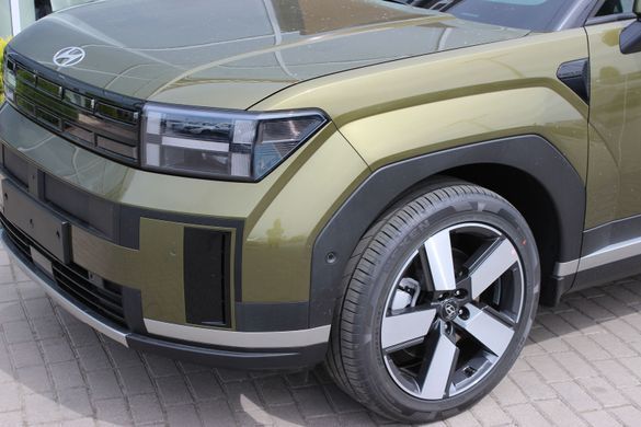Абсолютно новий Hyundai SANTA FE 2026, комплектація TOP, колір Ocado green pearl, двигун 2.5 Turbo GDi (281 к.с., бензин)