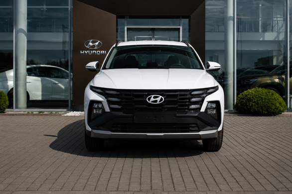 Новий Hyundai TUCSON 2026, комплектація Express, колір Atlas White, двигун 2.0 MPi (156 к.с., бензин)