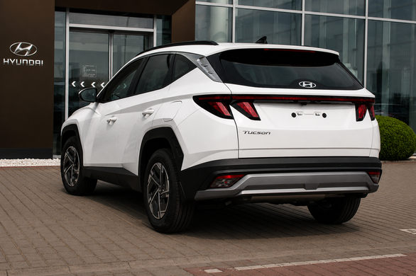 Новий Hyundai TUCSON 2026, комплектація Express, колір Atlas White, двигун 2.0 MPi (156 к.с., бензин)