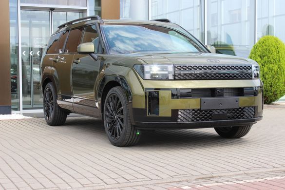 Під замовлення. Hyundai SANTA FE 2026, комплектация TOP+CALLIGRAPHY, цвет Ocado green, двигатель 2.5 Turbo GDi (281 л.с., бензин)