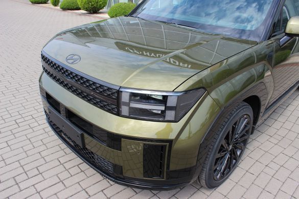 Під замовлення. Hyundai SANTA FE 2026, комплектация TOP+CALLIGRAPHY, цвет Ocado green, двигатель 2.5 Turbo GDi (281 л.с., бензин)