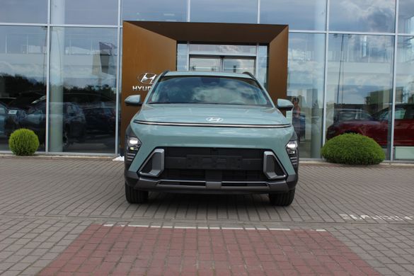 Hyundai KONA Hybrid 2024, Top Color Pack, колір mirage green