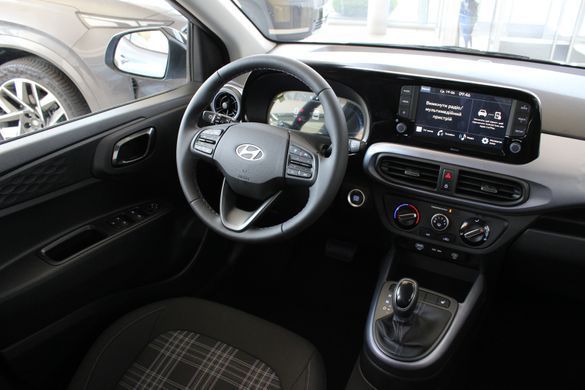 Під замовлення. Новий Hyundai i10 2024, комплектація Premium + BR+ PURPLE, колір meta blue pearl, Двигун 1.2 MPi Kappa (бензин, 84 к.с.)