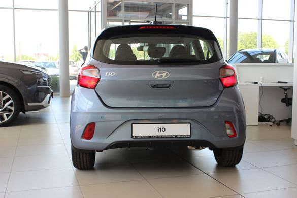 Новий Hyundai i10 2024, комплектація Premium + BR+ PURPLE, колір meta blue pearl, Двигун 1.2 MPi Kappa (бензин, 84 к.с.)