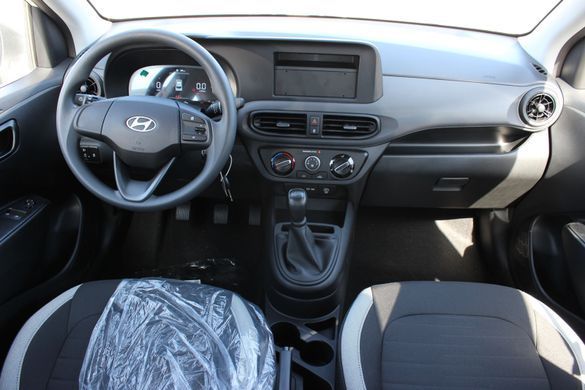 Новый Hyundai i10 2025 Active 1.0 MPi 67 л.с. MT Atlas White во Львове
