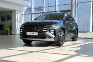 Оновлений Hyundai TUCSON 2025, комплектація Top+Panorama, колір Cypress Green Pearl, Двигун 2.5 GDi (190 к.с., бензин)