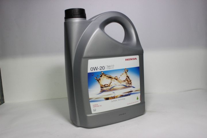 Оригинальное масло моторное 0W-20 Honda Type 2.0, 4л 08232P99K4LHE